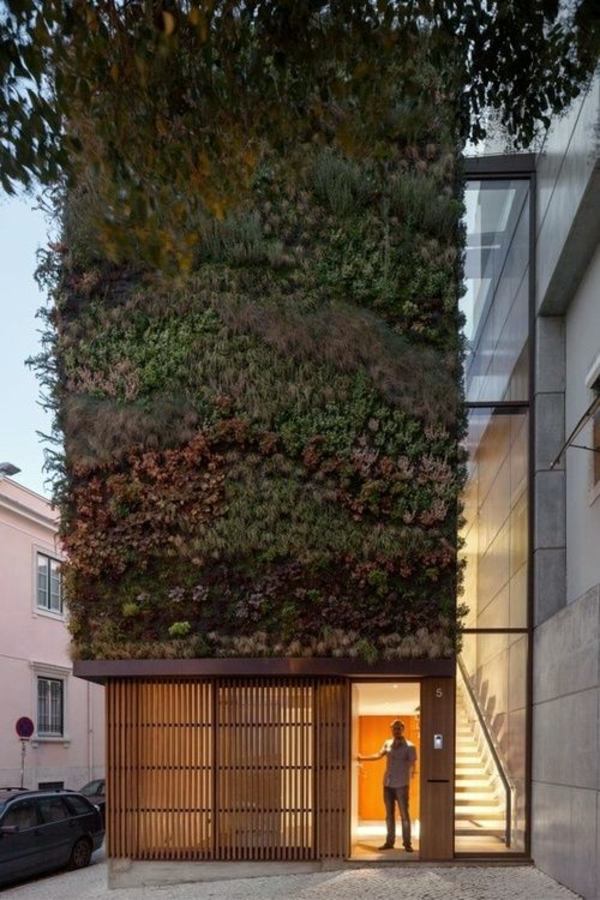 Modern facade cladding for an impressive house character
