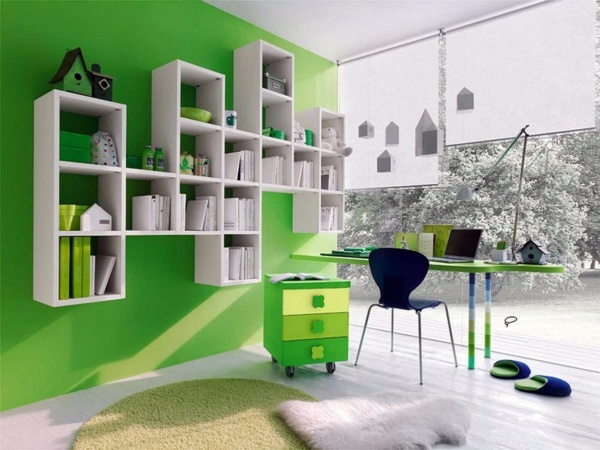 The walls at home stress - tips and ideas for harmonious color combination