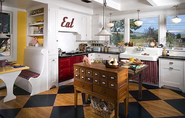 20 Ideas for modern painted flooring at home