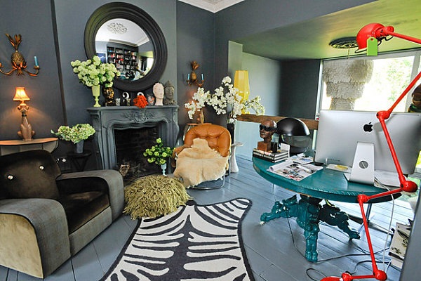 20 Ideas for modern painted flooring at home