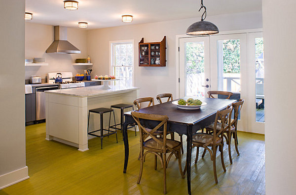 20 Ideas for modern painted flooring at home