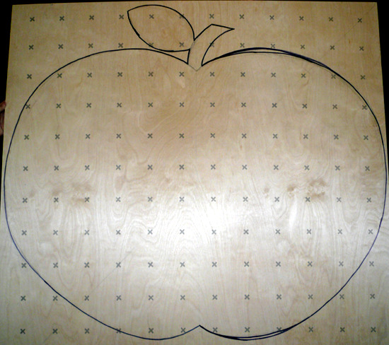 A chalkboard custom