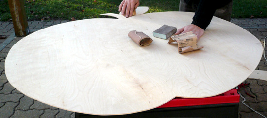 A chalkboard custom
