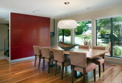 A festival of colors: red color in the kitchen