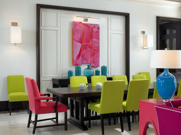 Attractive color palette in Interior Design - Become an expert colorblocking!