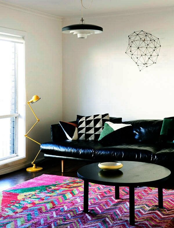 Teppich & Boden - Colorful rugs in interior design - Designer furniture solutions
