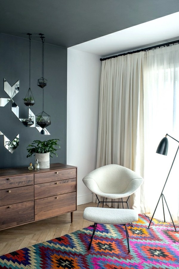 Colorful rugs in interior design - Designer furniture solutions