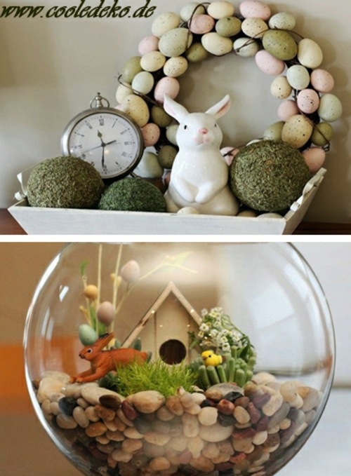 Easter Decor and Ornaments crafts for Easter - 22 combinations for you