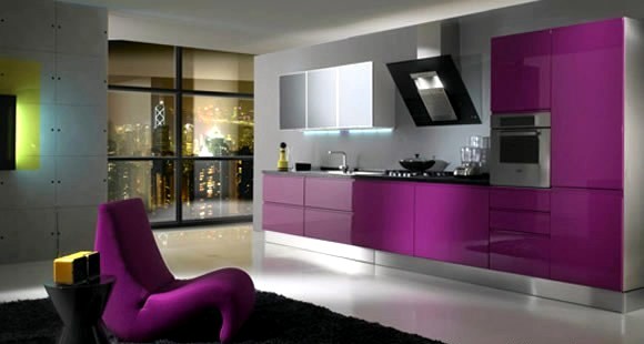 Purple Kitchens Purple Kitchens
