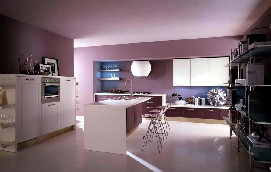 Purple Kitchens Purple Kitchens