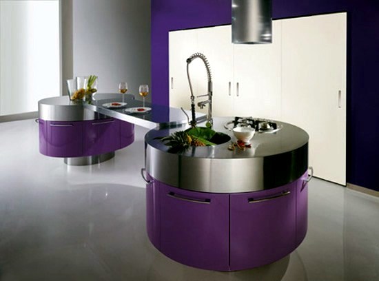 Purple Kitchens Purple Kitchens
