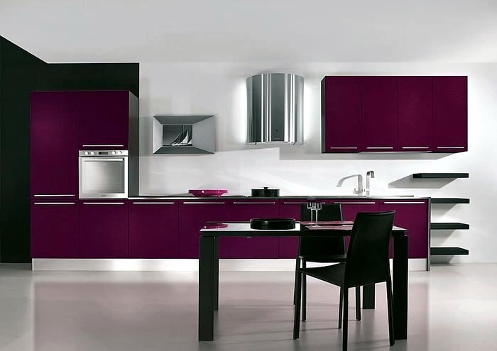 Purple Kitchens Purple Kitchens