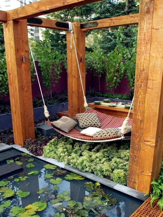 Modern Garden Furniture For Contemporary Patio Interior Design