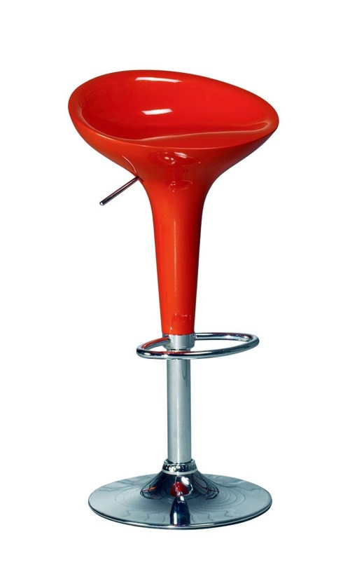 October Sunset: 10 ideas for orange bar stool with backrest