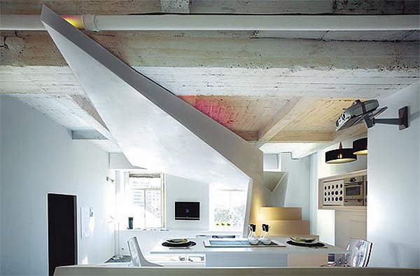 Small Designer Apartment - unique-looking apartment Small Designer Apartment - unique-looking apartment
