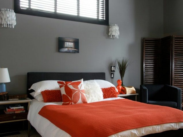 Wall color grays - stay in tune with the fashion