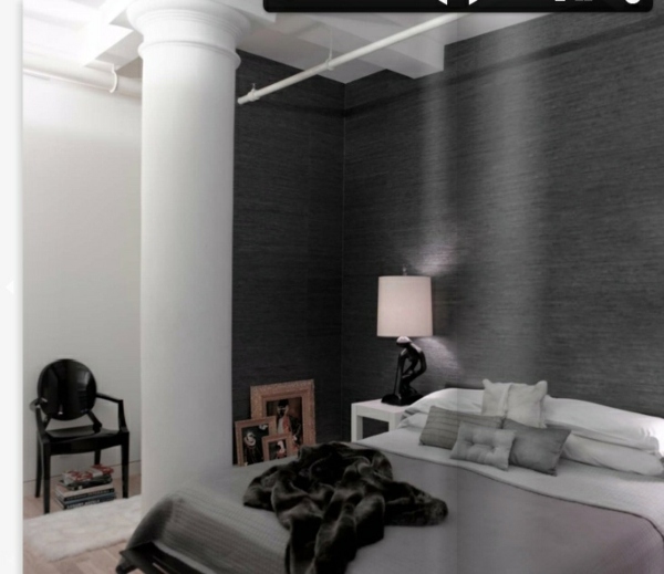 Wall color grays - stay in tune with the fashion
