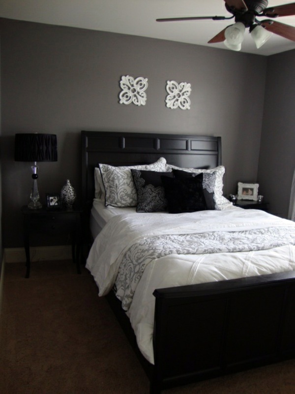 Wall color grays - stay in tune with the fashion