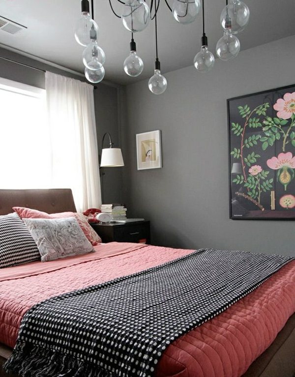 Wall color grays - stay in tune with the fashion