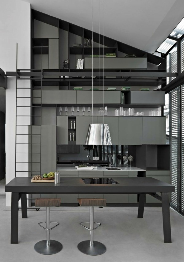 Wall color grays - stay in tune with the fashion