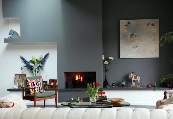 Farben - Gray as trendy color for the wall design Farben - Gray as trendy color for the wall design