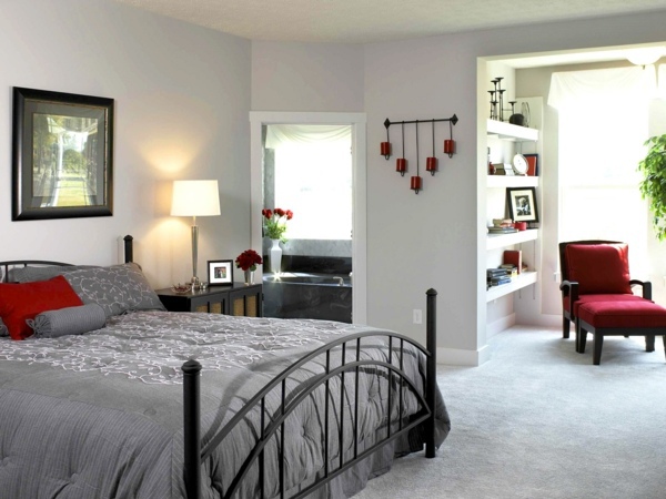 Gray as trendy color for the wall design Gray as trendy color for the wall design