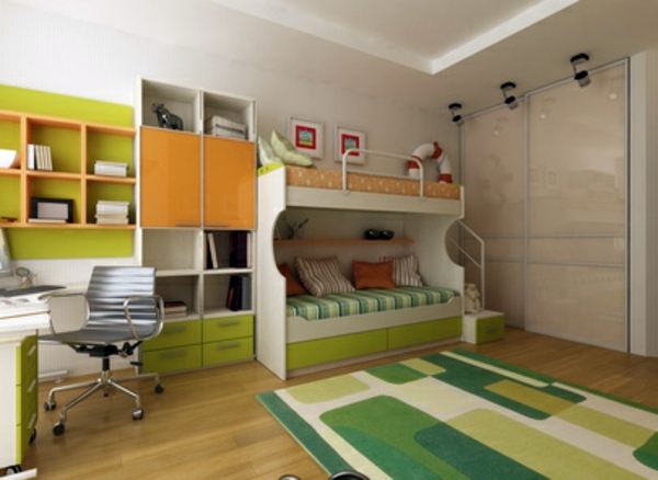 More space thanks to intelligent design ideas for youth room