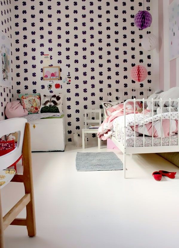 Nursery wallpaper - color ideas for your interior