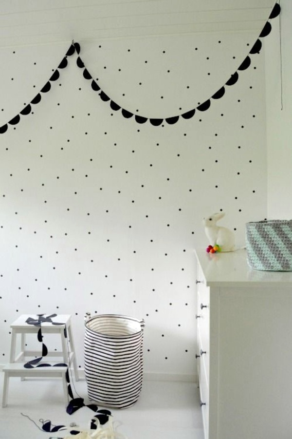 Nursery wallpaper - color ideas for your interior