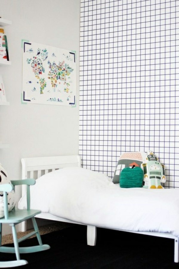 Nursery wallpaper - color ideas for your interior