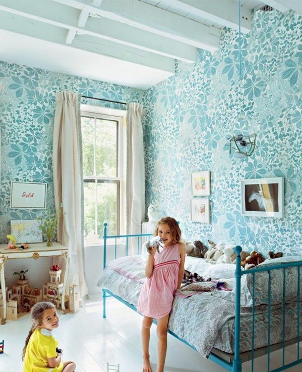 Nursery wallpaper - color ideas for your interior