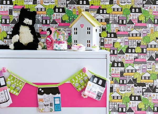 Nursery wallpaper - color ideas for your interior
