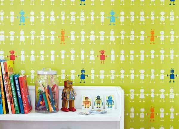 Nursery wallpaper - color ideas for your interior