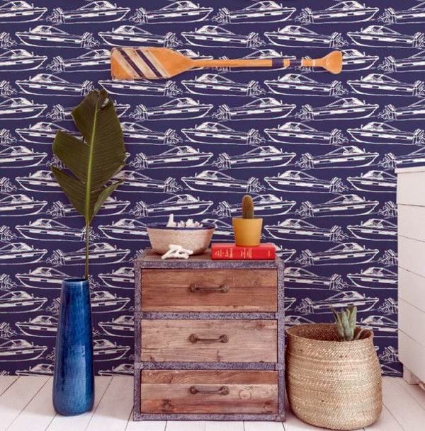 Nursery wallpaper - color ideas for your interior
