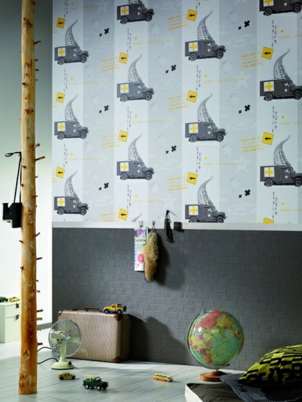 Nursery wallpaper - color ideas for your interior