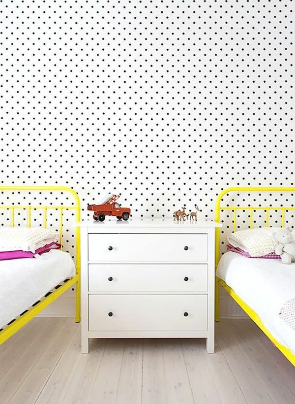Nursery wallpaper - color ideas for your interior