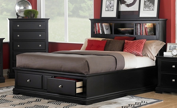 Platform beds with drawers - Storage Ideas