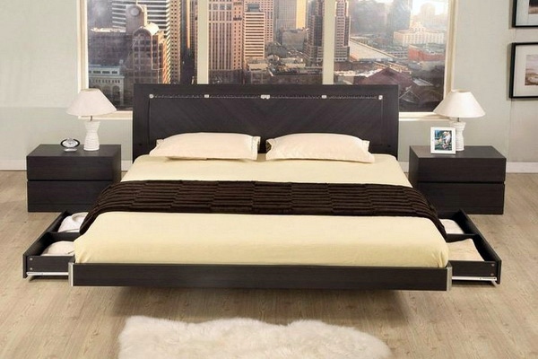 Platform beds with drawers - Storage Ideas