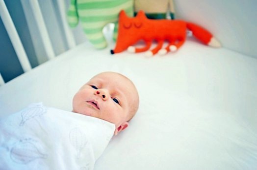 Gorgeous, modern nursery interior for your baby