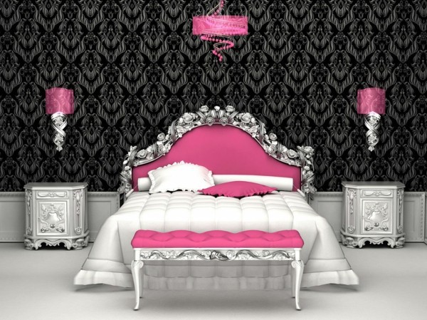 The black wallpaper creates an artistic living environment in your home The black wallpaper creates an artistic living environment in your home