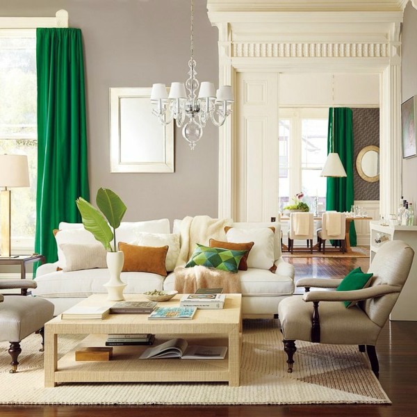 30 curtains in green for all seasons