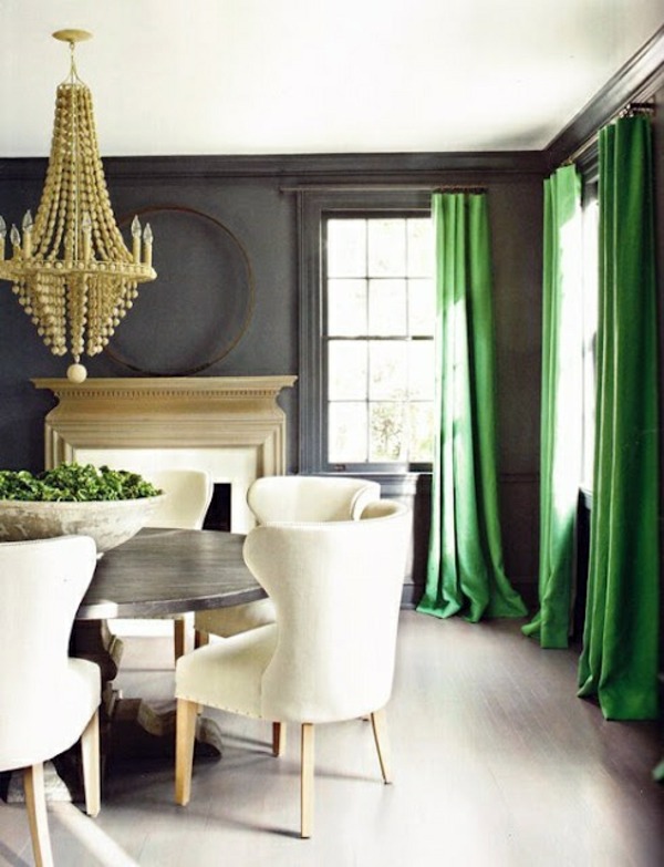 30 curtains in green for all seasons | Interior Design Ideas | AVSO.ORG