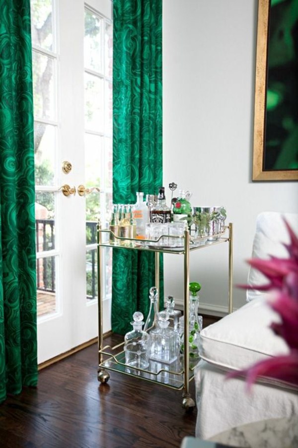 30 curtains in green for all seasons