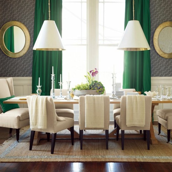 30 curtains in green for all seasons