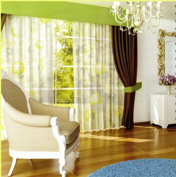 30 curtains in green for all seasons