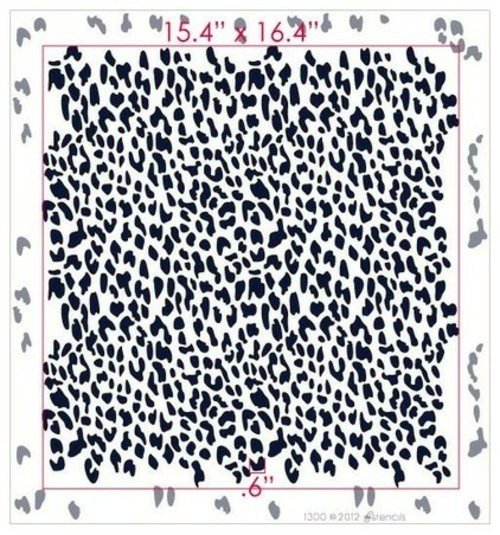 Leopard pattern on which to pounce