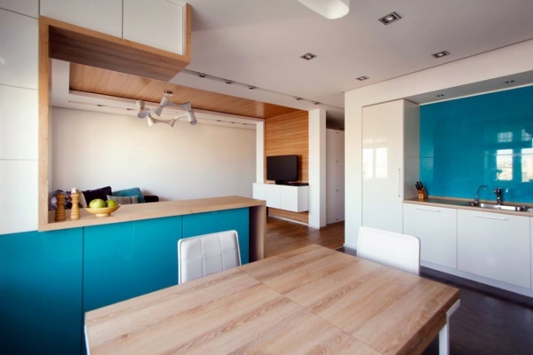 Modern apartment with minimalist interior design in Moscow