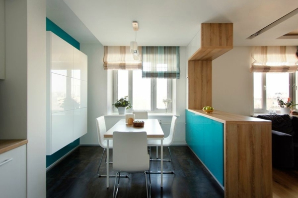 Modern apartment with minimalist interior design in Moscow