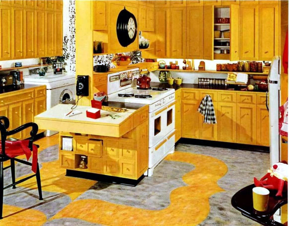 Retro Kitchen Design Sets and Ideas
