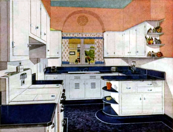 Retro Kitchen Design Sets and Ideas